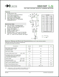 Click here to download SB8150F Datasheet