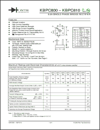 Click here to download KBPC800_06 Datasheet