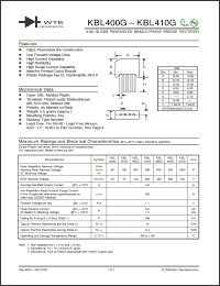 Click here to download KBL400G_06 Datasheet