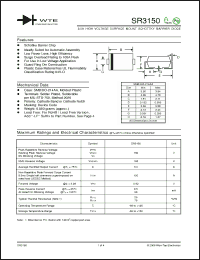Click here to download SR3150-T3 Datasheet