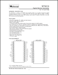 Click here to download WT6018 Datasheet