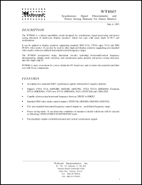 Click here to download WT8045N32 Datasheet