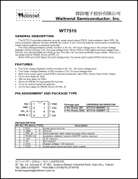 Click here to download WT7510-S08WT-12 Datasheet