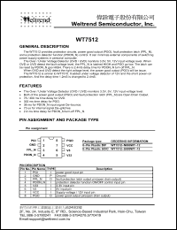 Click here to download WT7512-N08WT-12 Datasheet