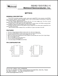 Click here to download WT7513-N142WT Datasheet