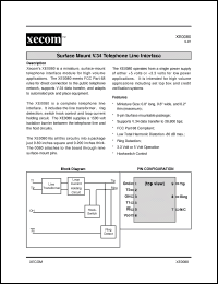 Click here to download XE0080 Datasheet