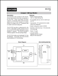Click here to download XE1276A Datasheet