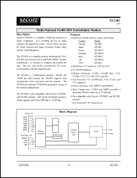 Click here to download XE1401G Datasheet