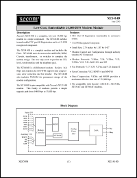 Click here to download XE1414B Datasheet
