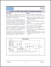 Click here to download XE1414L Datasheet
