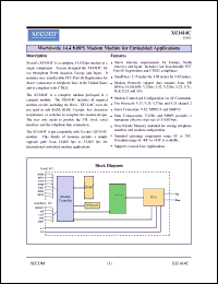 Click here to download XE1414C-ITR Datasheet