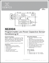 Click here to download XE2004I-SW Datasheet