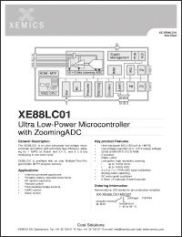 Click here to download XE88LC01ME027 Datasheet