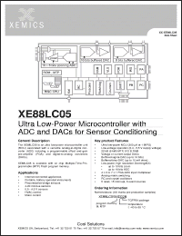 Click here to download XE88LC04ME028 Datasheet
