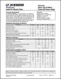 Click here to download QPP-034 Datasheet