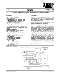 Click here to download X24645P Datasheet