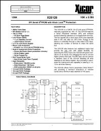 Click here to download X25128P Datasheet