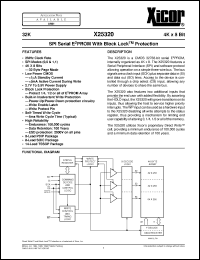 Click here to download X25320V Datasheet