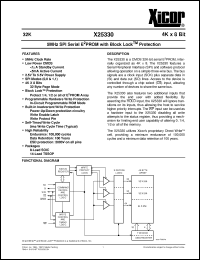 Click here to download X25330 Datasheet