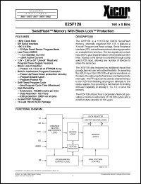 Click here to download X25F128SE Datasheet