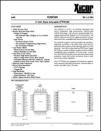 Click here to download X28C64 Datasheet