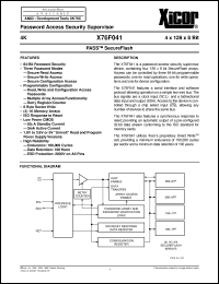 Click here to download X76F041W-3 Datasheet