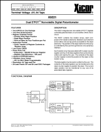Click here to download X9221YPM Datasheet