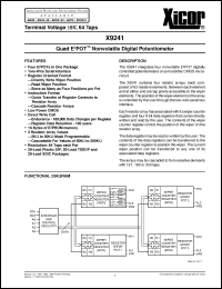Click here to download X9241USM Datasheet