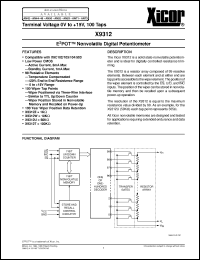Click here to download X9312WP Datasheet