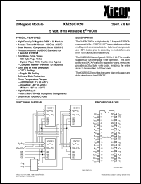 Click here to download XM28C020MHR-20 Datasheet