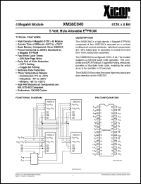 Click here to download XM28C040M Datasheet