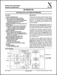 Click here to download X5165 Datasheet