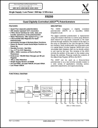 Click here to download X9259UB24-2.7 Datasheet