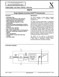 Click here to download X9279UB-2.7 Datasheet