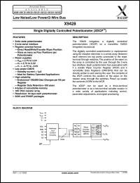 Click here to download X9428WS Datasheet