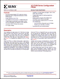 Click here to download XC17V01PC20 Datasheet