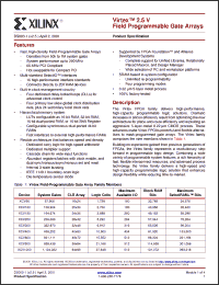 Click here to download XCV300-4HQ240I Datasheet