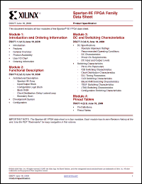 Click here to download XC2S600E-7FG456C Datasheet