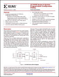 Click here to download XC18V512PC20 Datasheet