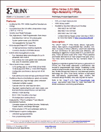 Click here to download XQV1000 Datasheet