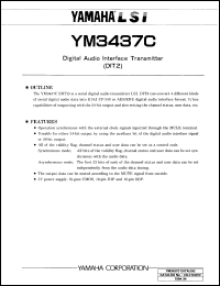 Click here to download YM3437C-D Datasheet