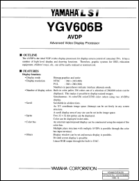 Click here to download YGV606 Datasheet