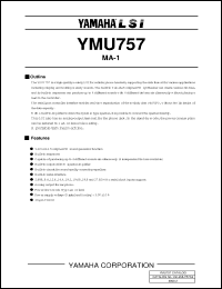 Click here to download YMU757 Datasheet