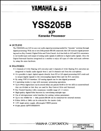 Click here to download YSS205B-F Datasheet