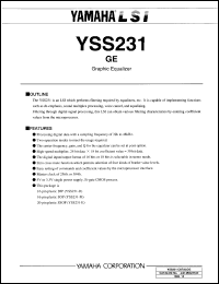 Click here to download YSS231-D Datasheet