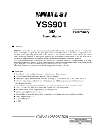 Click here to download YSS901-E Datasheet