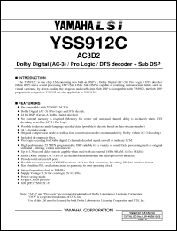 Click here to download YSS912C-F Datasheet
