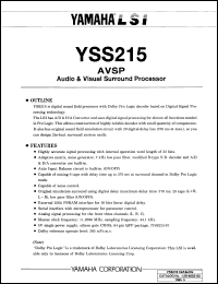 Click here to download YSS215-F Datasheet