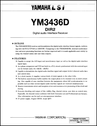 Click here to download YM3436 Datasheet