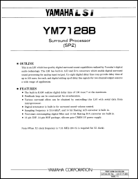 Click here to download YM7128B Datasheet